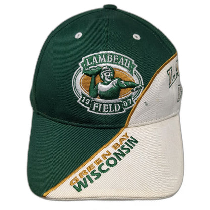 Packers NFL Twins Enterprise Lambeau Field Green One Size Cap Hat Frozen Tundra