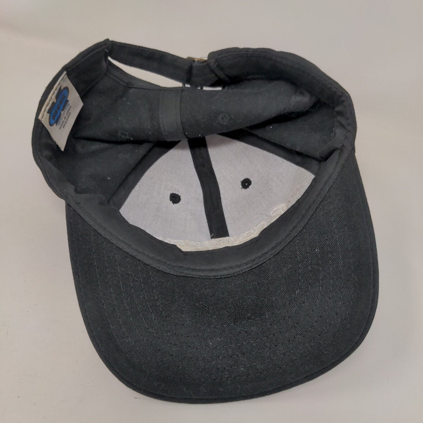 Sentry Event Services Inc Slideback Hat Black One Size Embroidered Big X