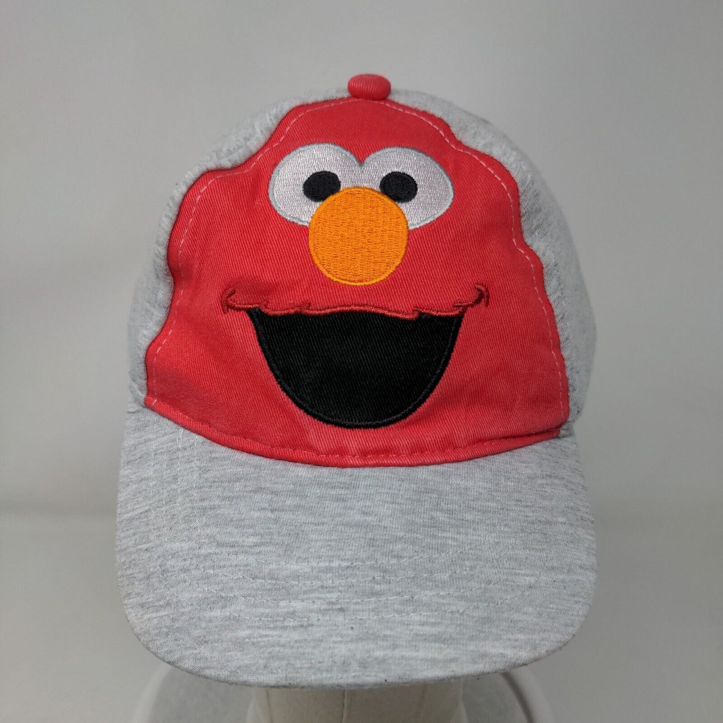 Elmo Sesame Street Strapback Hat Multicolor One Size Adjustable Embroidered