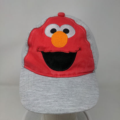 Elmo Sesame Street Strapback Hat Multicolor One Size Adjustable Embroidered
