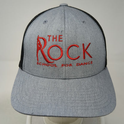 Yupoong The Rock School For Dance Gray One Size Trucker Hat Snapback Mesh Logo