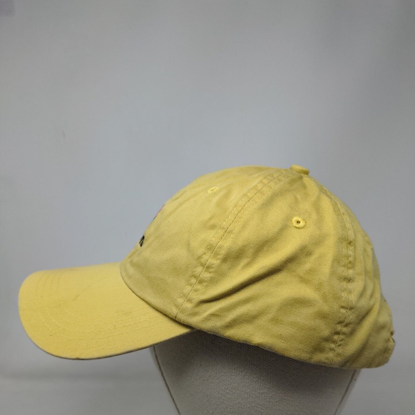 Wild Wing Slideback Hat Yellow One Size Mid Fit Adjustable Embroidered Ahead