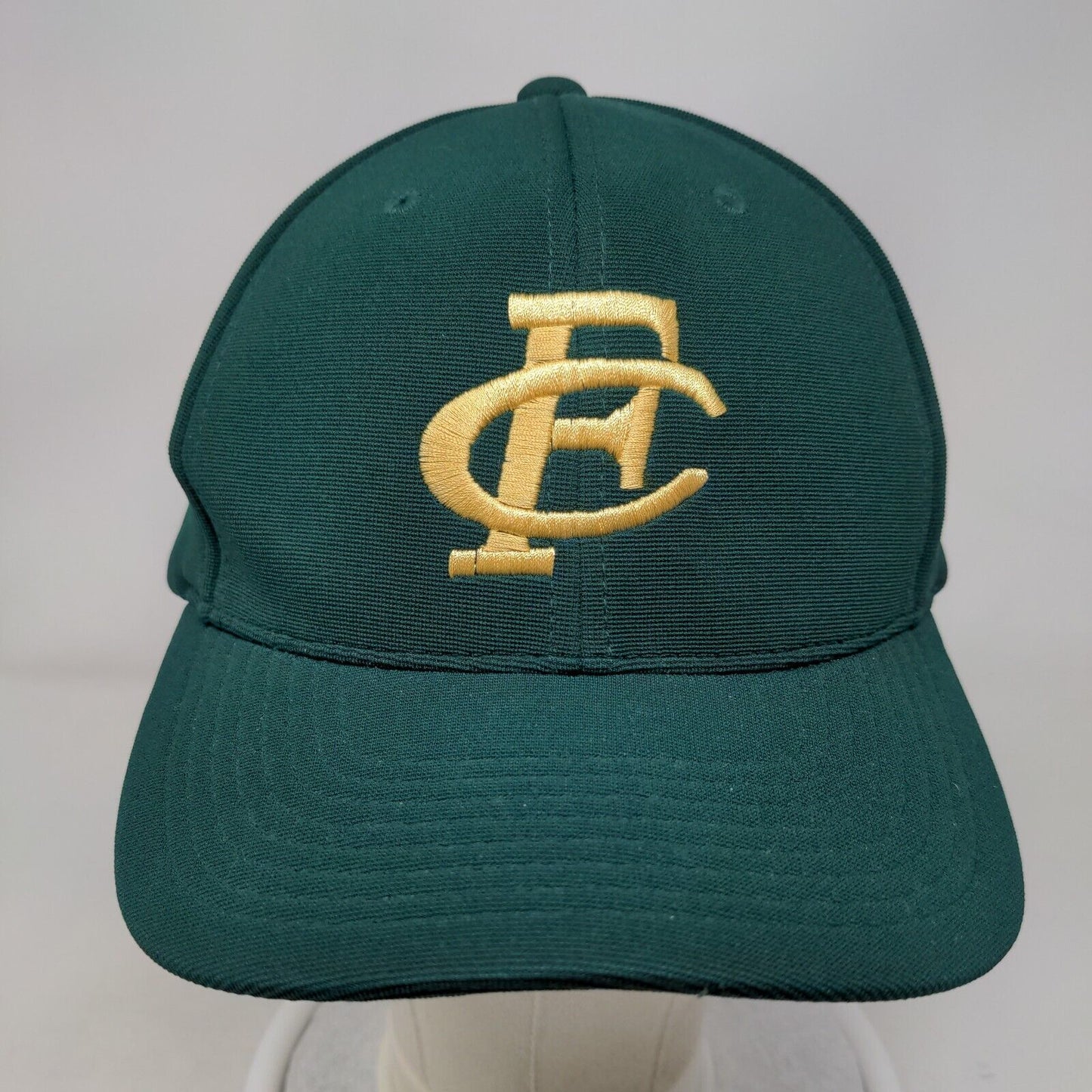 FC Lyons Strapback Hat Green Embroidered Logo Pacific Headwear