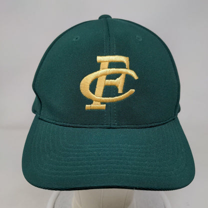 FC Lyons Strapback Hat Green Embroidered Logo Pacific Headwear
