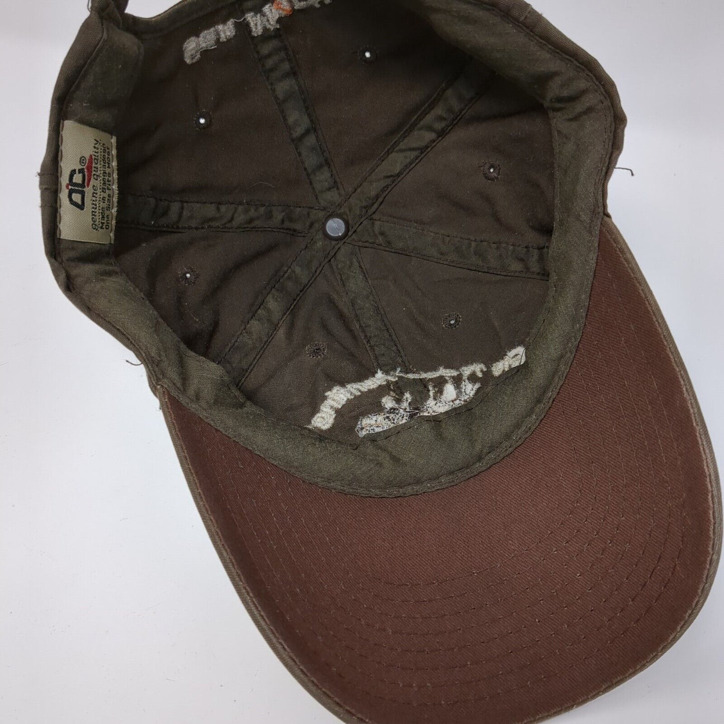 Bullets 'N Beer Hunting Club Slideback Hat Brown One Size San Martin