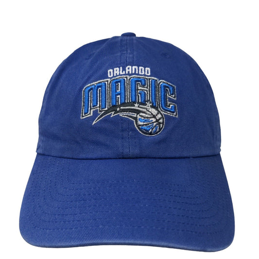 OTS Women's Slideback Hat Blue Embroidered Orlando Magic Logo Cotton MLB