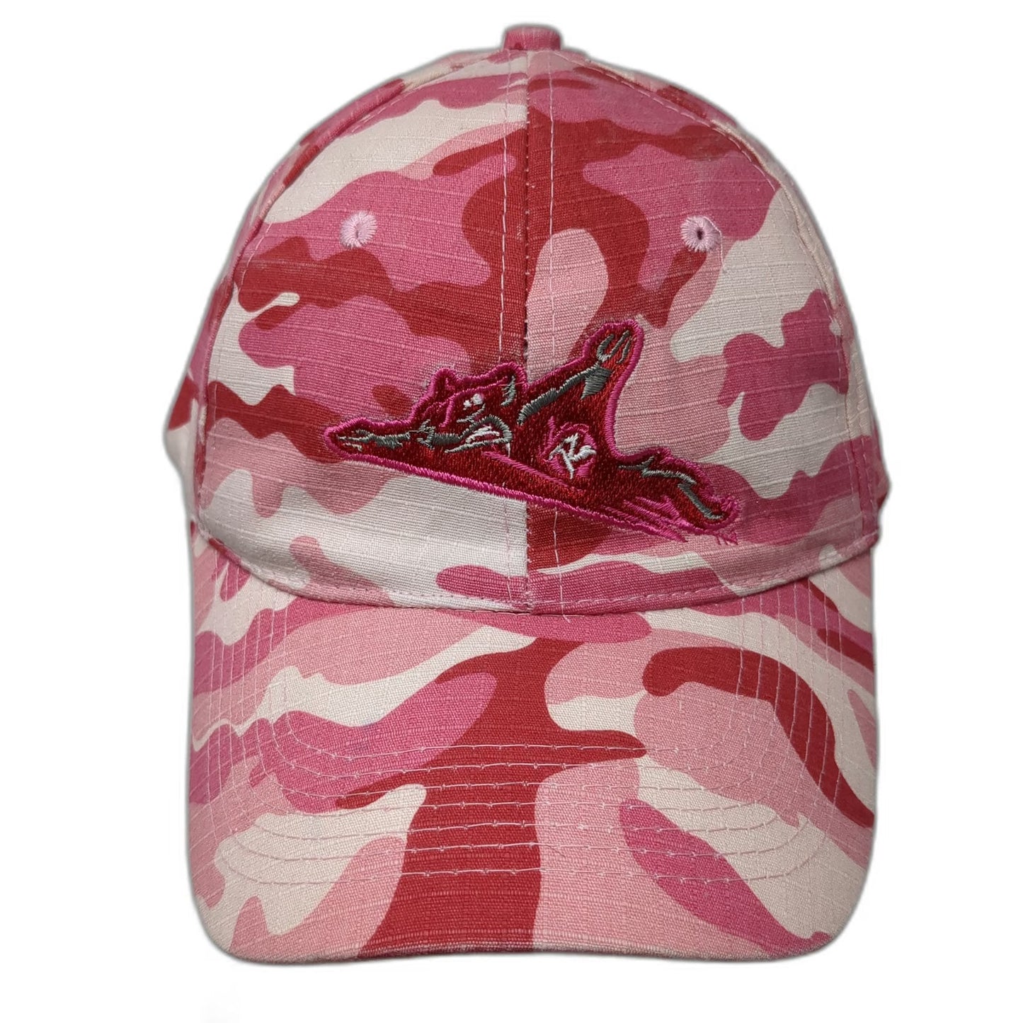 Bretmor Baseball Cap Pink White Red Camo One Size HCA Health System Virginia Hat