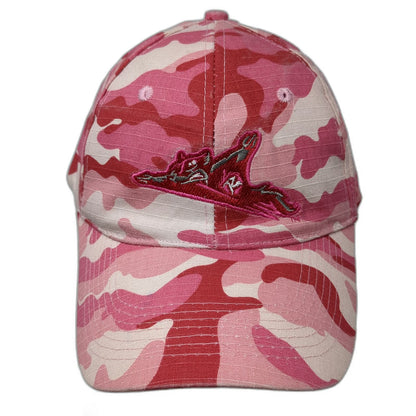 Bretmor Baseball Cap Pink White Red Camo One Size HCA Health System Virginia Hat