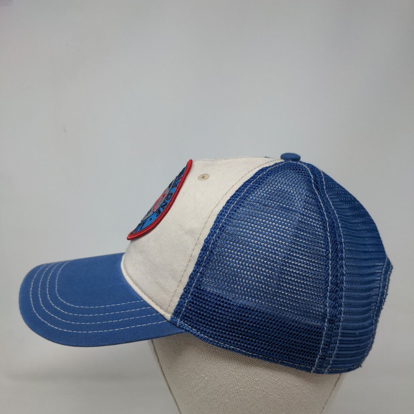There is Only One Park City Since 1963 Strapback Trucker Hat Blue OSFA Mesh Back