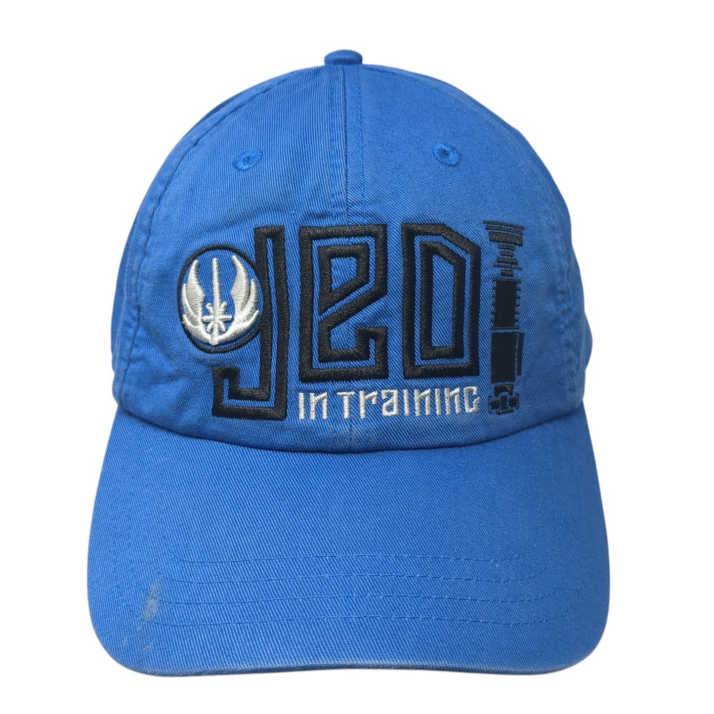 Jedi In Training Strapback Hat Blue One Size Adjustable Star Wars