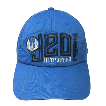 Jedi In Training Strapback Hat Blue One Size Adjustable Star Wars