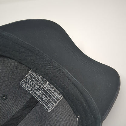 American Flag Snapback Hat Black One Size Adjustable Solid H3 Headwear