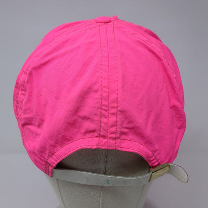 G.O. Gary Ormsby Racing Slideback Hat Pink One Size Leather Strap
