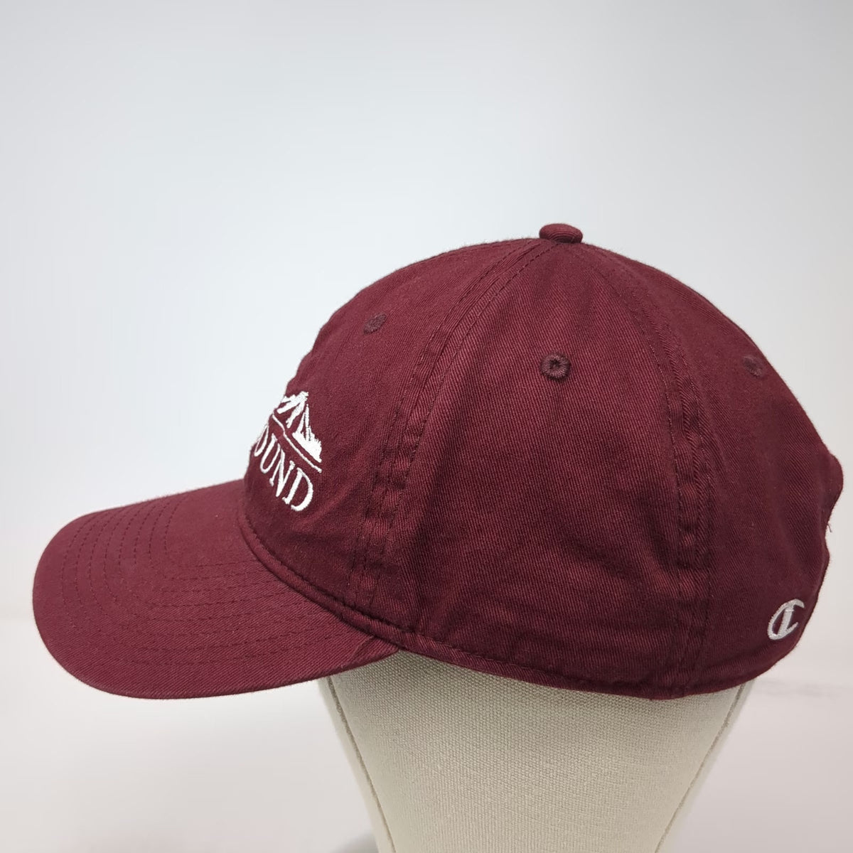 Champion University of Puget Sound Hat Red One Size Baseball Cap Slideback