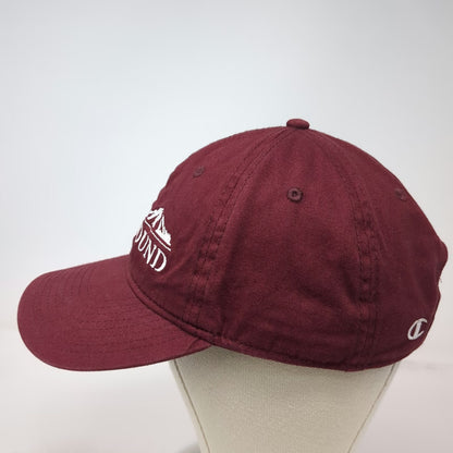Champion University of Puget Sound Hat Red One Size Baseball Cap Slideback