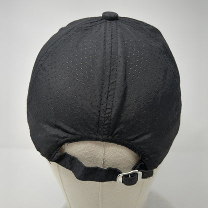 Unbranded Slideback Hat Black One Size Adjustable Breathable 6 Panel Blank