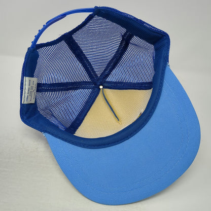 Idaho First Issue Trucker Hat Blue One Size 1987 Pheasant Game Permit Mesh Back