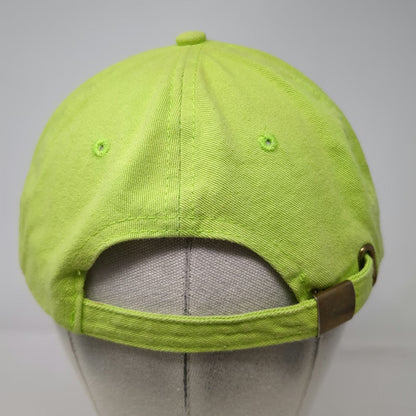 Luxe Baseball Cap Green One Size Bahamas Nassau Est 1973 Hat Slideback Cotton