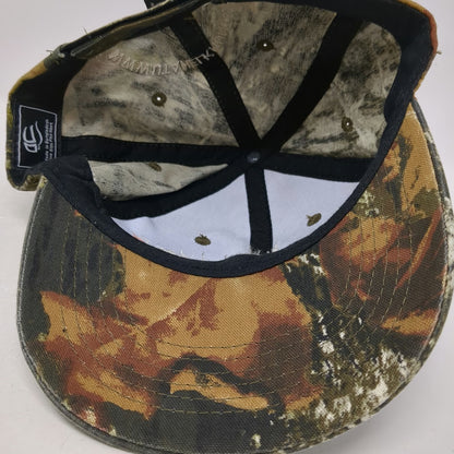 Outdoor Cap Baseball Cap Green Camo One Size Broadmouth Canyon Elk Hunt Utah Hat