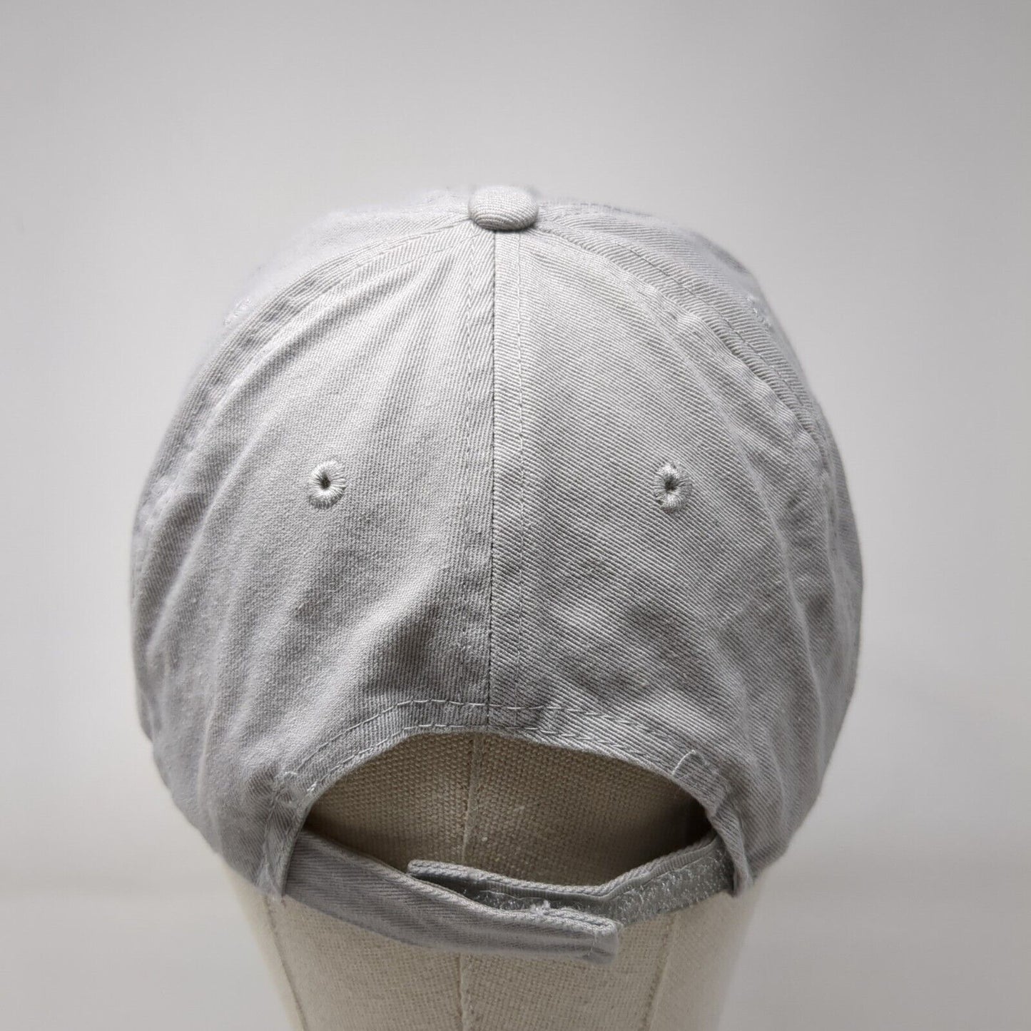 Misfits Strapback Hat Gray One Size Adjustable Embroidered Port & Company