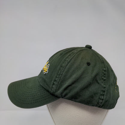 Cabela's Slideback Hat Green OSFA Adjustable Embroidered 6 Panel
