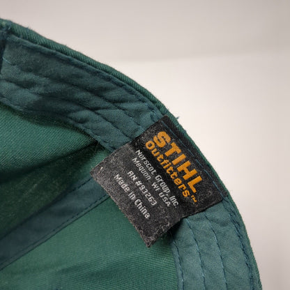 STIHL Outfitters Strapback Hat Multi One Size Colorblock Embroidered