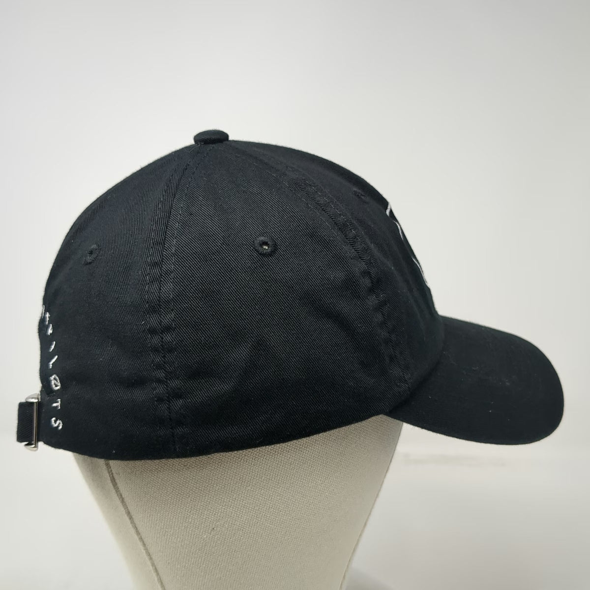 Twenty One Pilots Baseball Cap Black OS Band Logo Embroidered Slideback Hat