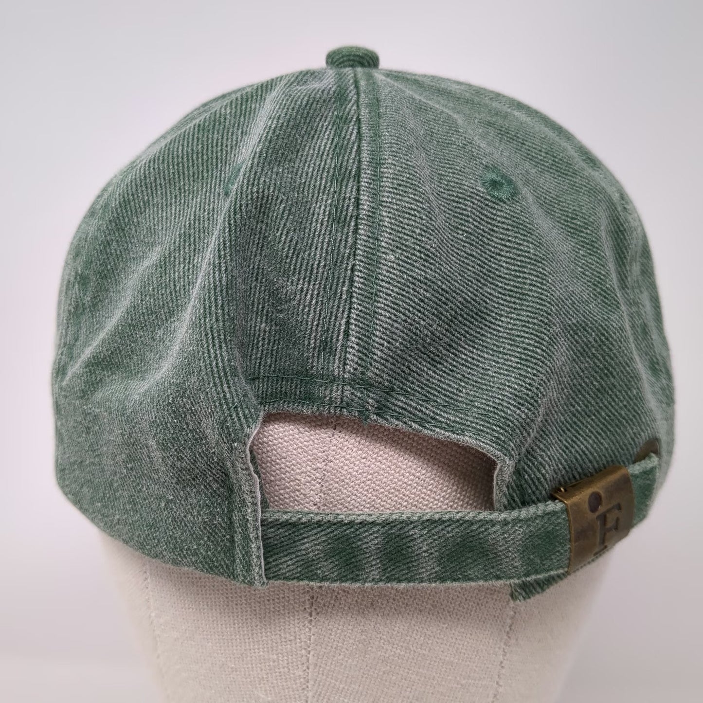 Fahrenheit Baseball Cap Green One Size Elderhostel Explore World Map Cotton Hat