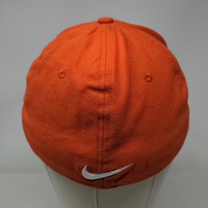 Clemson Tigers Fitted Hat Orange M/L Nike Legacy 91 Embroidered Logo NCAA