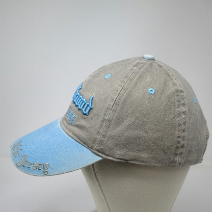 Lucky 7 Baseball Cap Gray Blue One Size Wildwood New Jersey Strapback Cotton hat