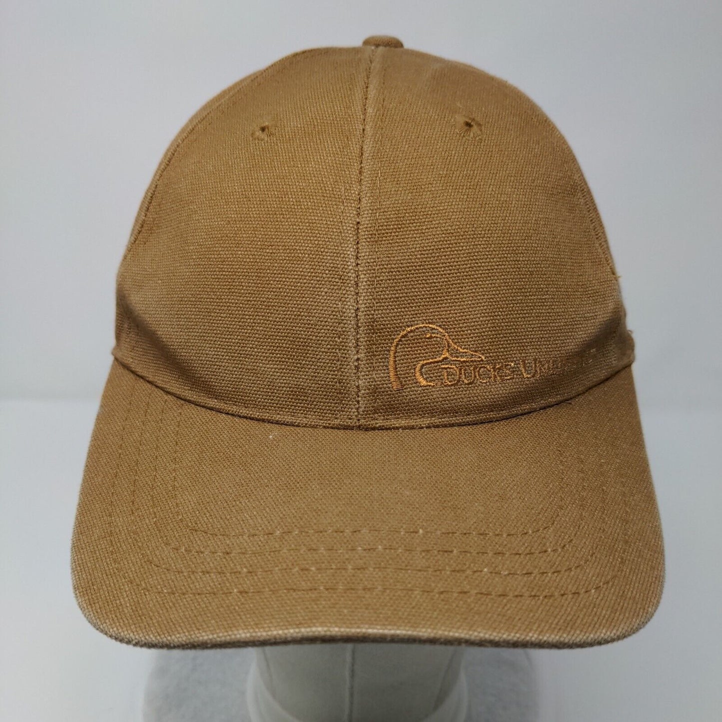 Ducks Unlimited Slideback Hat Tan OSFA Adjustable Embroidered Avery