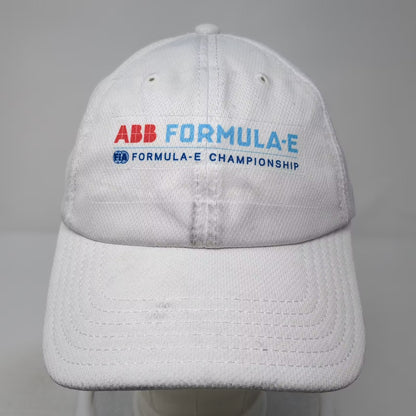 OTTO ABB FIA Formula-E Championship Cap White Blue Red OSFM Racing Strapback Hat