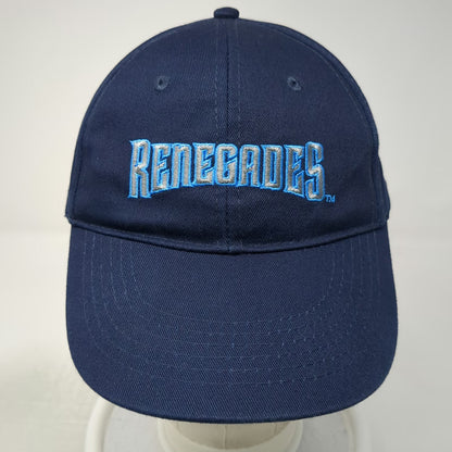 bwm Global Baseball Cap Blue One Size Strapback Renegades Logo Embroidery Hat