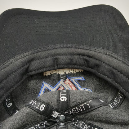 New Era Baseball Cap Gray One Size West Valley Construction Wool Slideback Hat