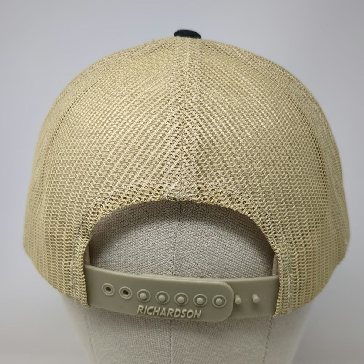 Richardson Trucker Hat Black One Size Pathway Builders Mesh Snapback Contrast