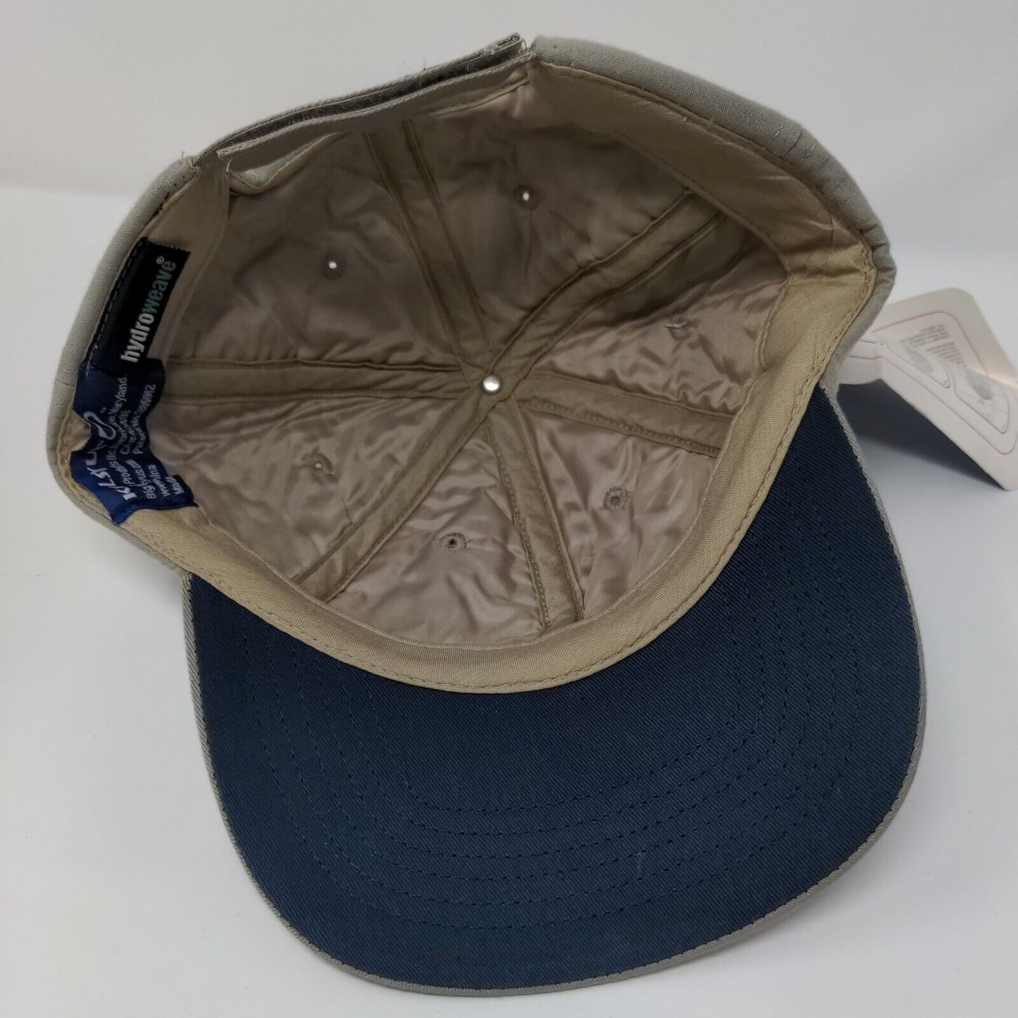 Kelsyus Strapback Hat Tan OSFA Embroidered Hydroweave Solid W/Tags