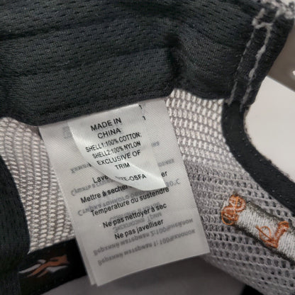 Sitka Bozeman MT Snapback Trucker Hat Gray OSFA Adjustable Mesh Back Cotton