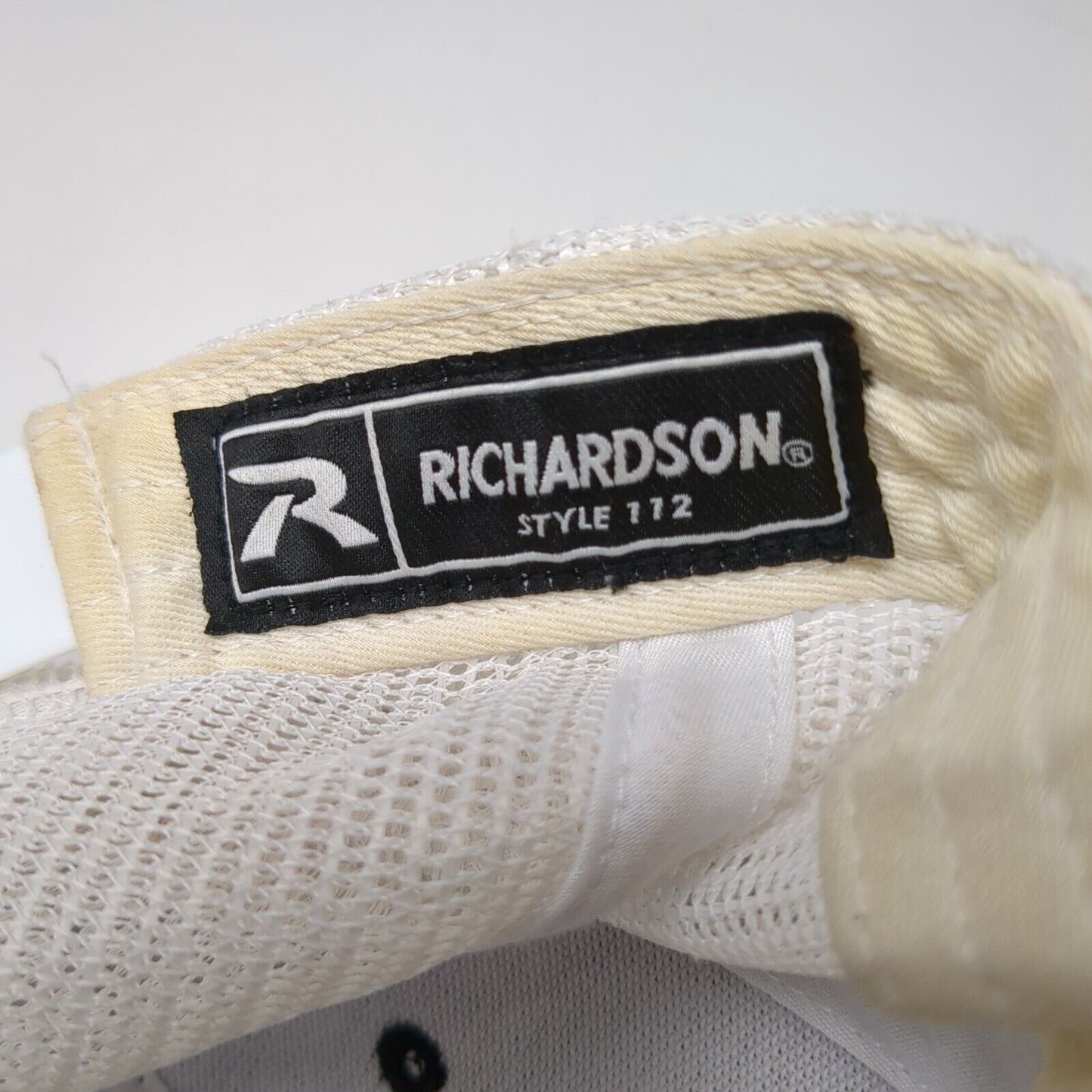 D&B Supply Snapback Trucker Hat Black OSFA Adjustable Mesh Back Richardson