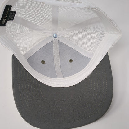 Little Pinkie's Baked Goods Coffee Trucker Hat Gray One Size Mesh Back