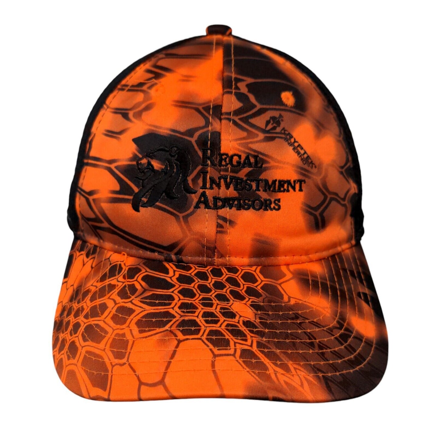 Regal Investment Advisors Strapback Trucker Hat Multicolor OSFM Mesh Back OC