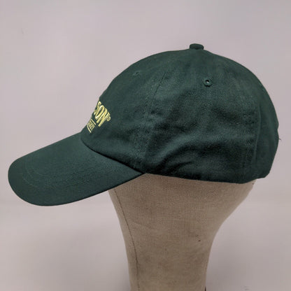 Jameson Irish Whiskey Men's Slideback Hat Green Embroidered Logo 100% Cotton