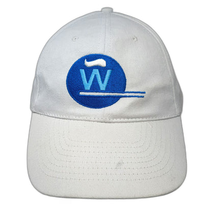Hit Wear White Baseball Cap One Size Strapback Toothbrush Dental Logo Hat