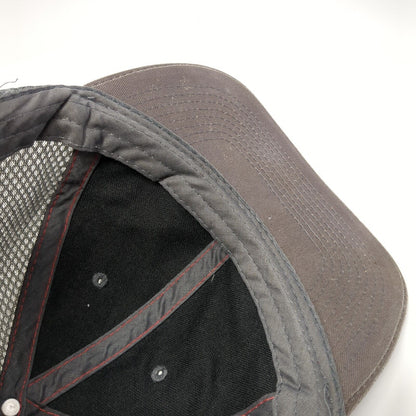Jack In The Box Strapback Mesh Back Hat Gray One Size Adjustable 6 Panel