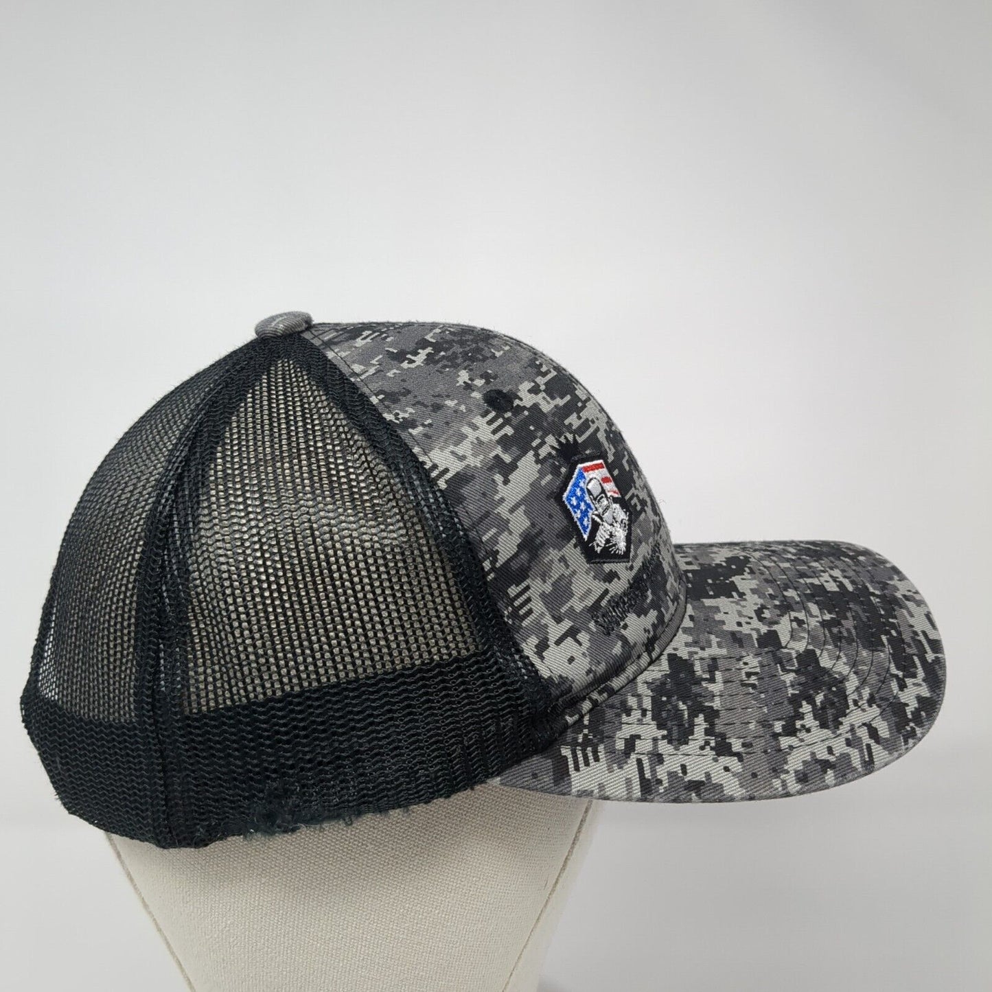 Southeastern Stainless Snapback Trucker Hat Camo OS Mesh Back Port Authority