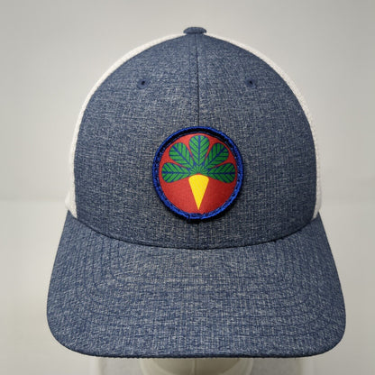 ACH Seeds Snapback Trucker Hat Blue One Size 110 Flexfit Mesh Back Cap America