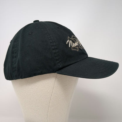 Baseball Cap Black One Size New York City NYC Embroidered Adjustable Cotton Hat