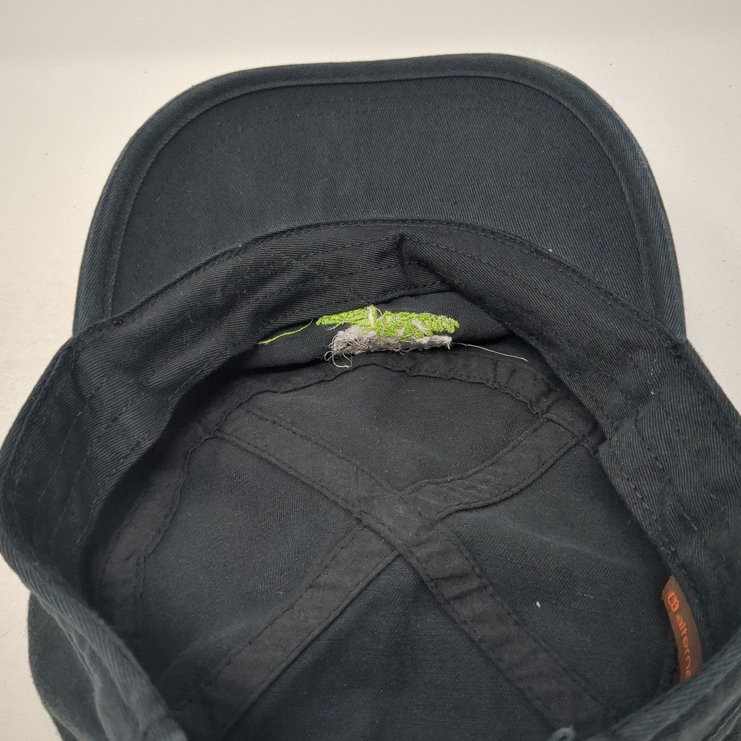 Soco & Lime Strapback Cadet Army Cap Hat Black One Size Adjustable
