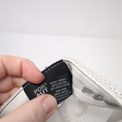 Port Authority Fitted Trucker Hat Blue S/M Flexfit Embroidered Mesh Back