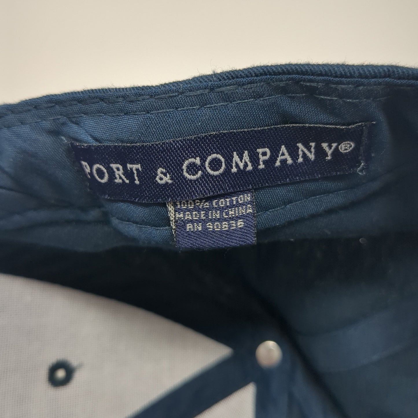 VA Medical Foster Home Strapback Hat Blue One Size Port & Company