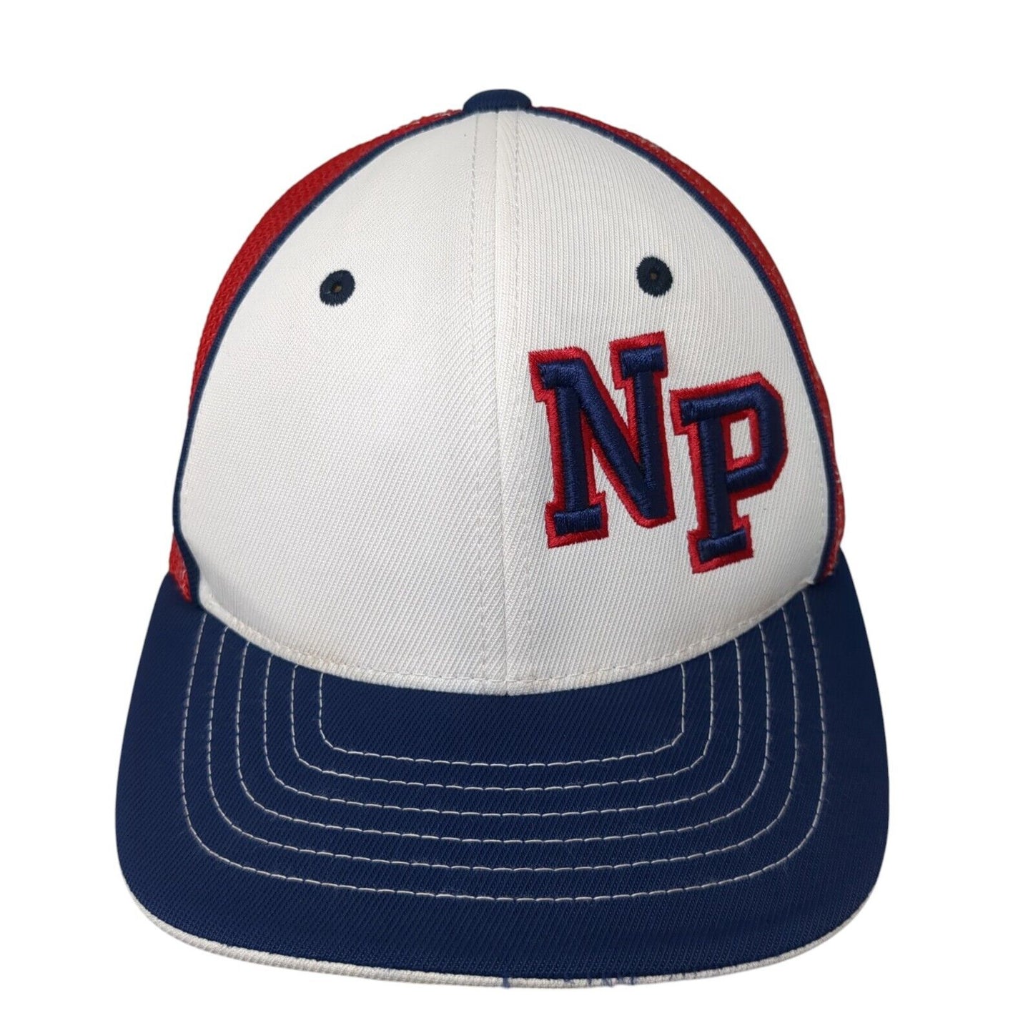 NP Fitted Youth Trucker Hat Multicolor 6 3/8-6 7/8 Mesh Back Pacific Headwear